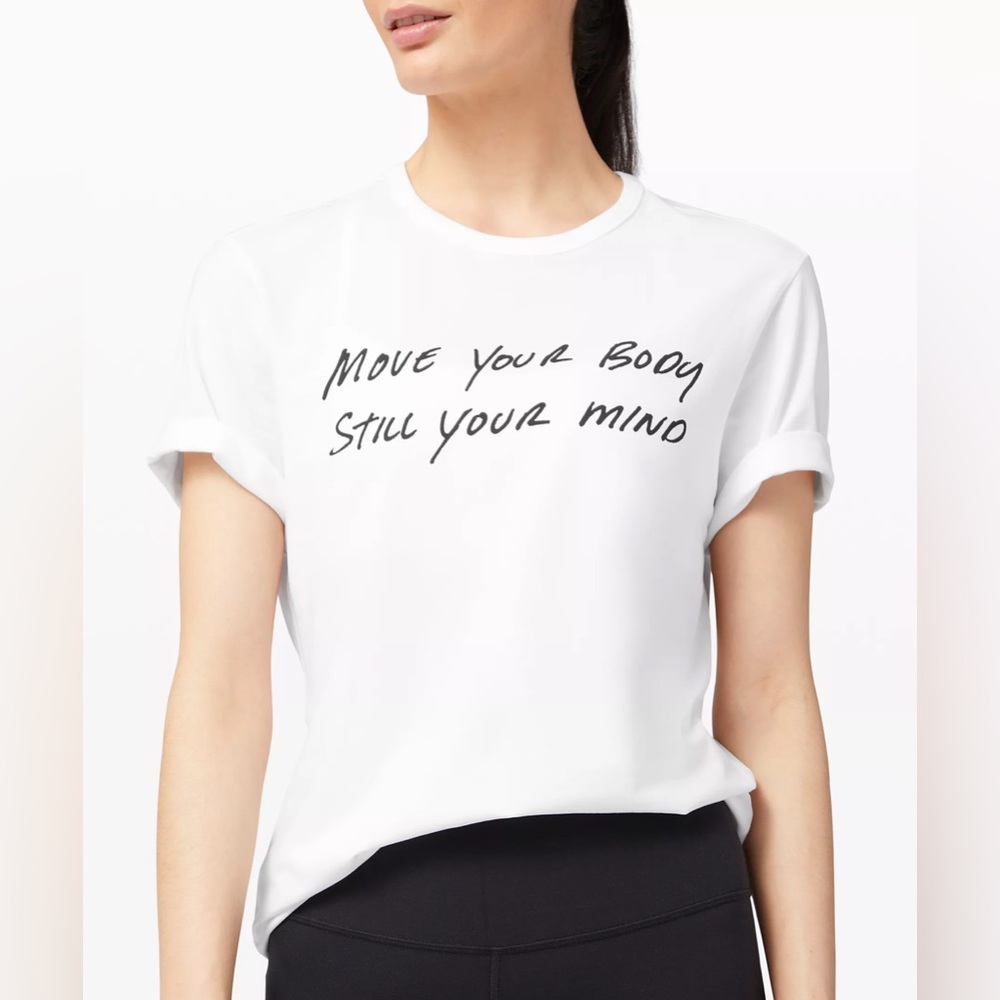 Lululemon 5 Year Basic Tee - Love Note